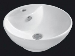 Topmount Porcelain Bathroom Sink